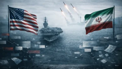 صورة الحلقة الأولى ..الحركة الإسلامية والموقف من الحرب الإيرانية من جهة، والحرب الصهيونية–الأمريكية من الجهة الأخرى