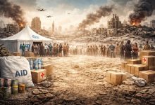 صورة دراسة تحذّر من تداعيات العقوبات الأمريكية: الاقتصاد الإغاثي بغزة على حافة الانهيار