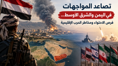 صورة تصاعد المواجهات في اليمن والشرق الأوسط…فرص الاحتواء ومخاطر الحرب الإقليمية